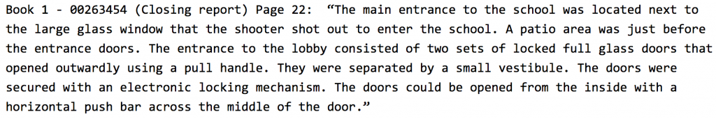 The Real Colorado 5_Entrance-description-in-police-report Doors of Deception, Part 1  