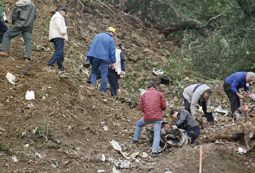 The Real Colorado PSA-1771-hillside-jpg Flight 93 and the Fake Crash of PSA 1771 that Presaged It  